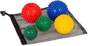 AFH Hedgehog Ball Massage Ball with Fixed Nubs for Targeted